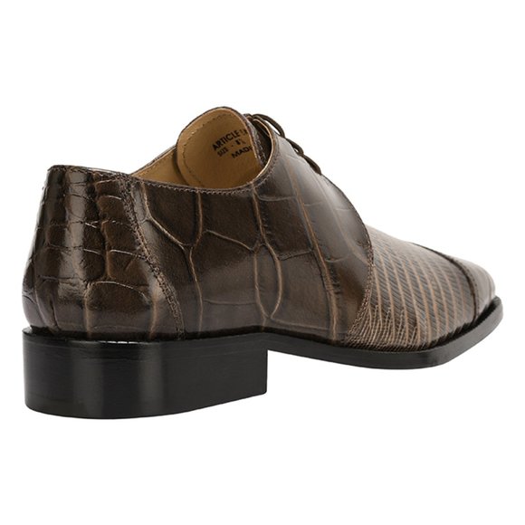 LIBERTYZENO Men's Brown Lace-Up Shoes - Picture 4 of 5